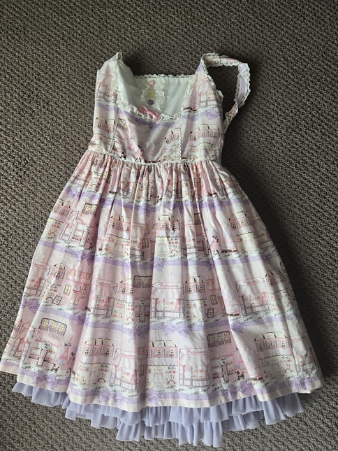 Angelic Pretty Promenade de Paris タイツ Promenade de Paris Ring by Angelic Pretty