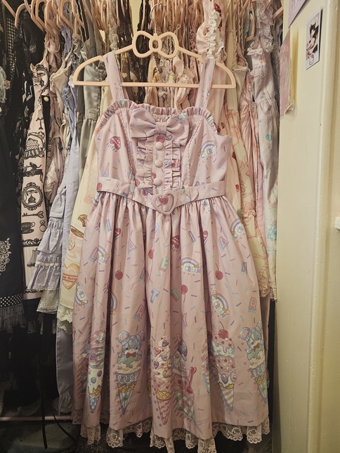 Decoration Icecream JSK Angelic Pretty - Dresses - Lace Market