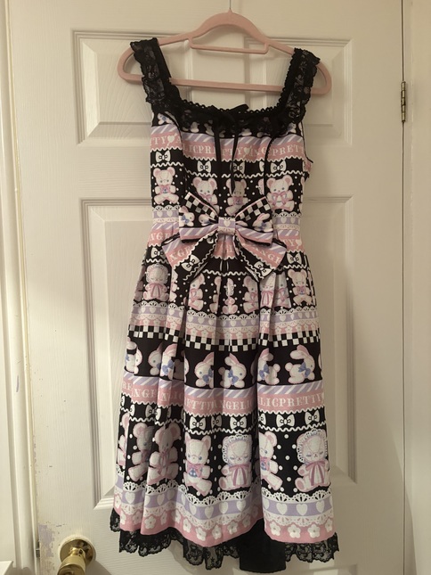 Angelic Pretty fancy border jsk - Dresses - Lace Market: Lolita