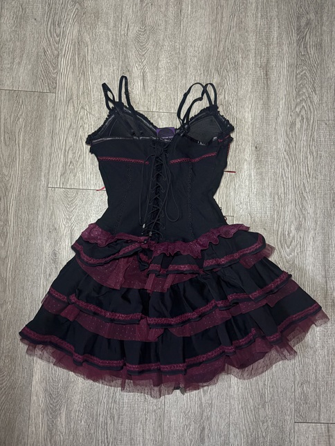 OZZ ANGELO 00s Gothic lolita カットソー（1711） Ozz Angelo Celebration of Rose Bustier Dress - Dresses - Lace