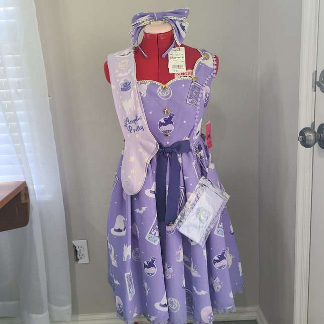 Angelic Pretty Magic Amulet ラベンダー　jsk Angelic Pretty Magic Amulet ラベンダー jsk Magic Amulet JSK by