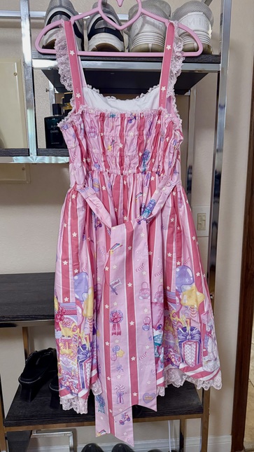 Angelic Pretty Toy Doll Box JSK Pink (2021) [Leaving Lolita