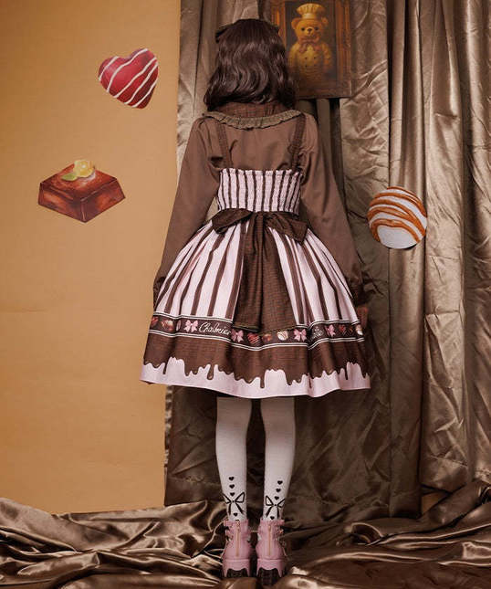 Chalmiere Axes Femme // Chocolate Bonbon JSK // Pink - Dresses