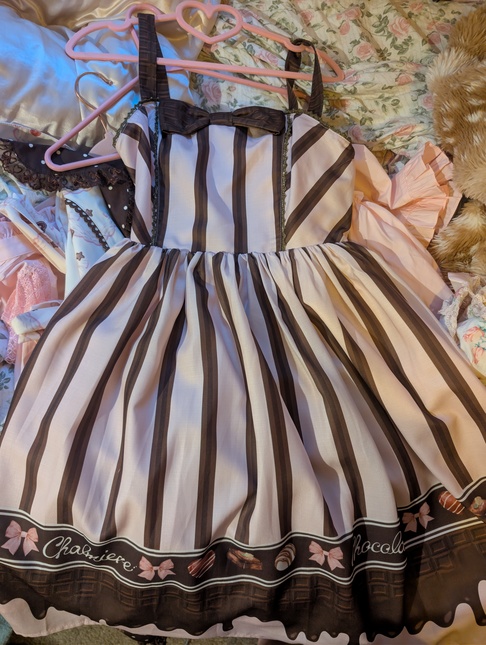 Chalmiere Axes Femme // Chocolate Bonbon JSK // Pink - Dresses