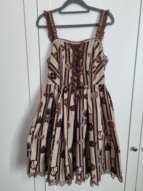 Chocolate Rosette Special JSK Set (2018) - Jumperskirt - Lace