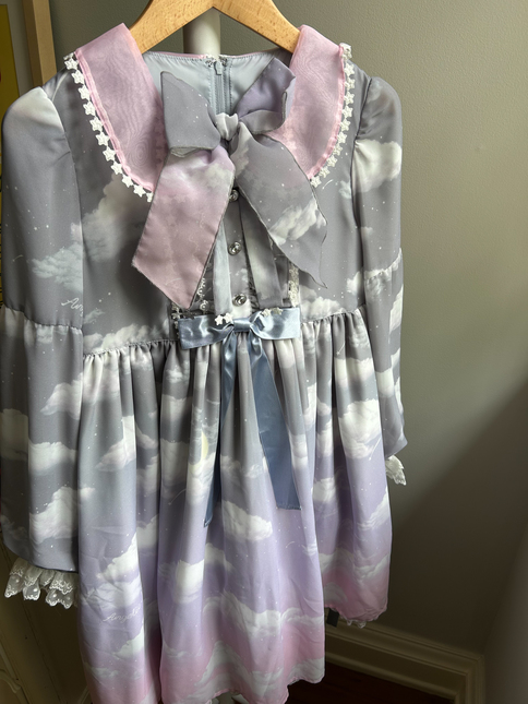 Downsizing] Misty Sky Brilliant Color OP Set - One Piece - Lace
