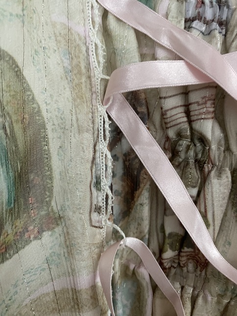 BTSSB St. Mary Holy Card Lily JSK in Pink - Dresses - Lace Market