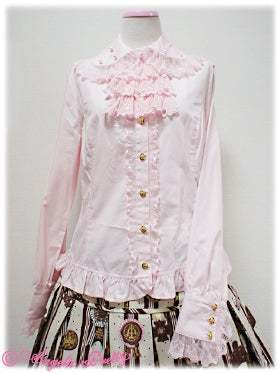 Angelic pretty Front Line Pearl Jabot Blouse - Blouses - Lace
