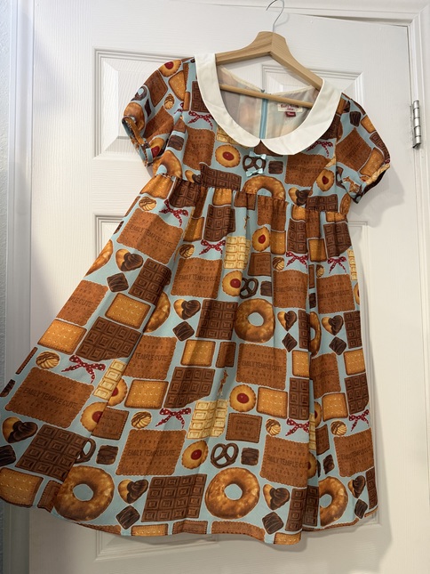 Emily Temple Cute Biscuits & Chocolates OP in mint/sax - One Piece