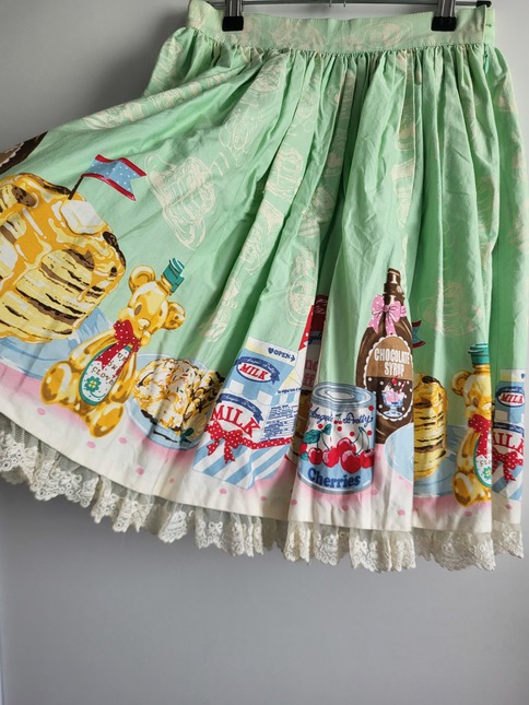 Honey Cake Skirt Mint 2011 release - Skirts - Lace Market: Lolita