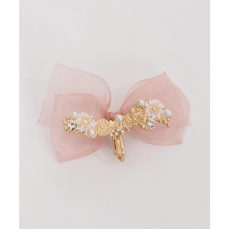 axes femme flowery design ribbon ear cuff set (NWOT) Earrings Kei