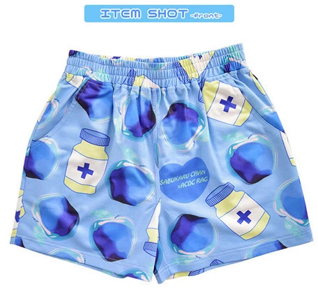 Sabukaru-chan x ACDC Rag Shorts - Pants and Shorts - Kei Market: Buy ...