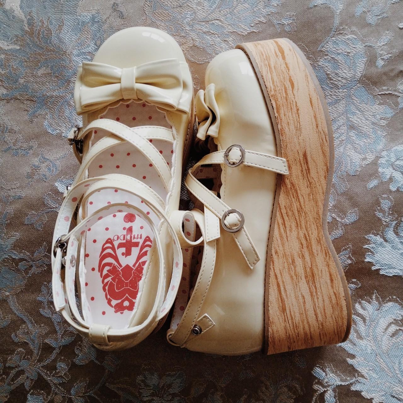 platform pastel shoes