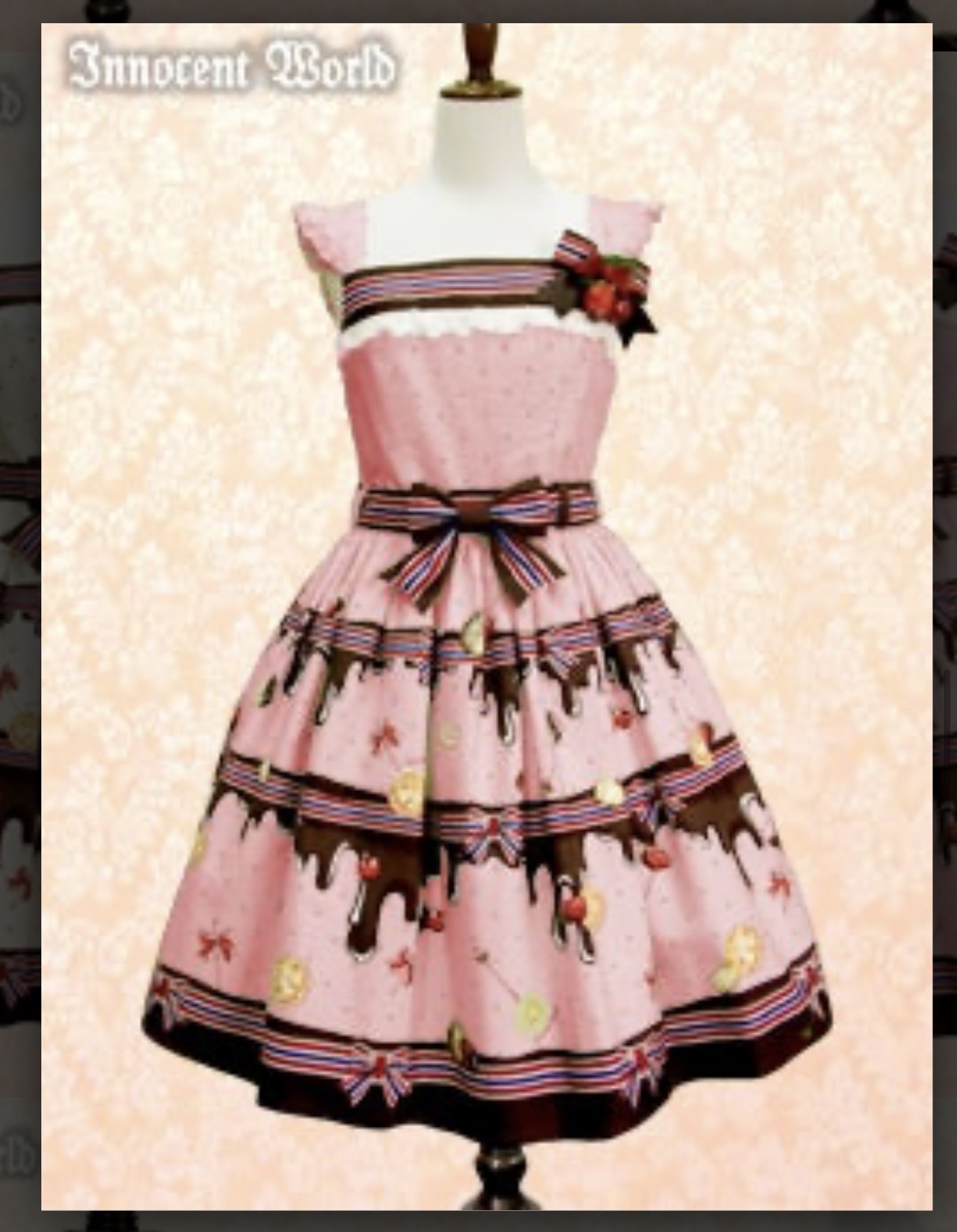 Innocent World Chocolate Fountain JSK - Jumperskirt - Lace Market